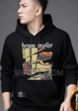প্রিমিয়াম কটন DTF স্টাইলিশ হুডি