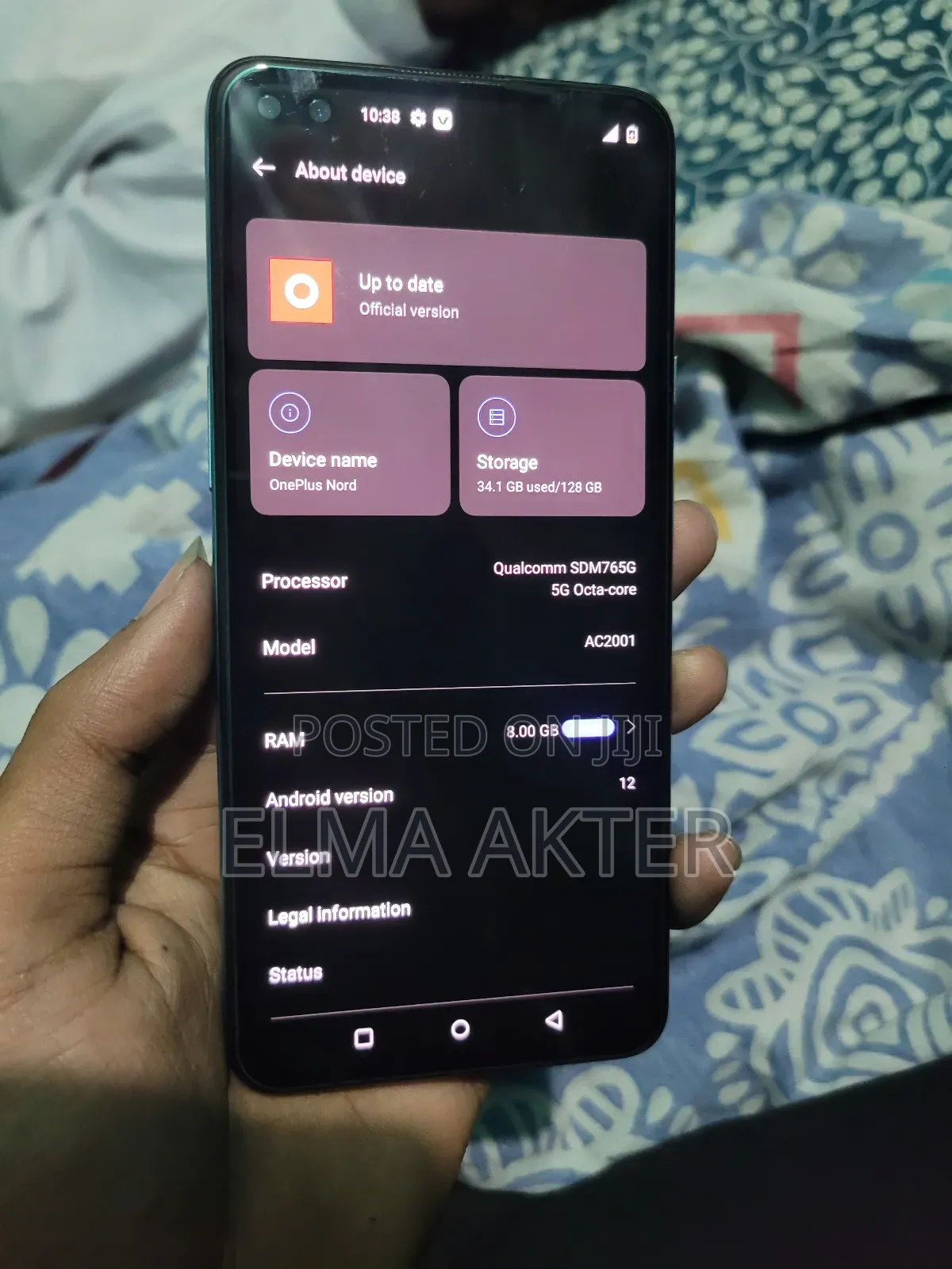 OnePlus Nord 128 GB Blue