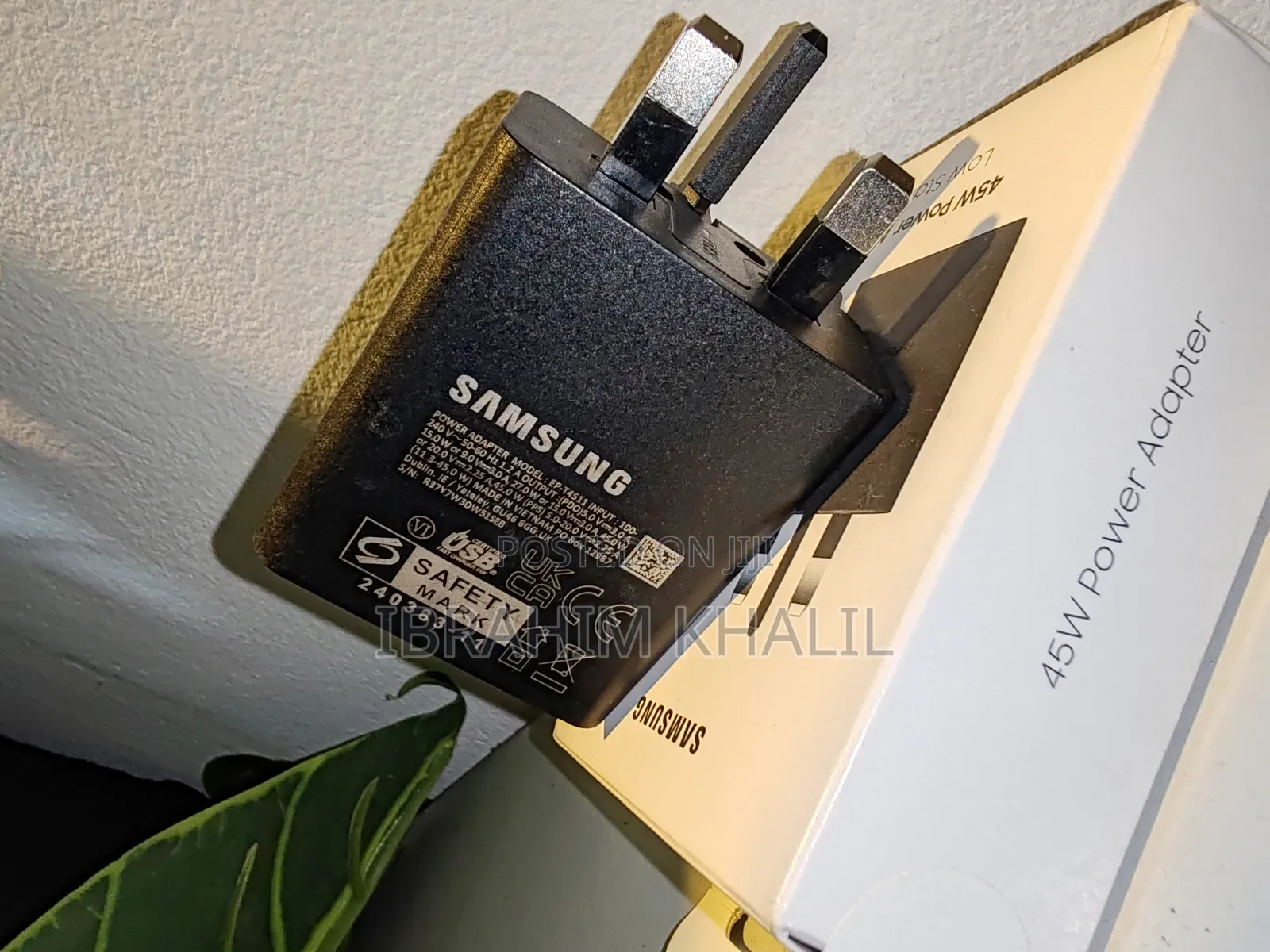 Samsung 45w Original Power Adaptor
