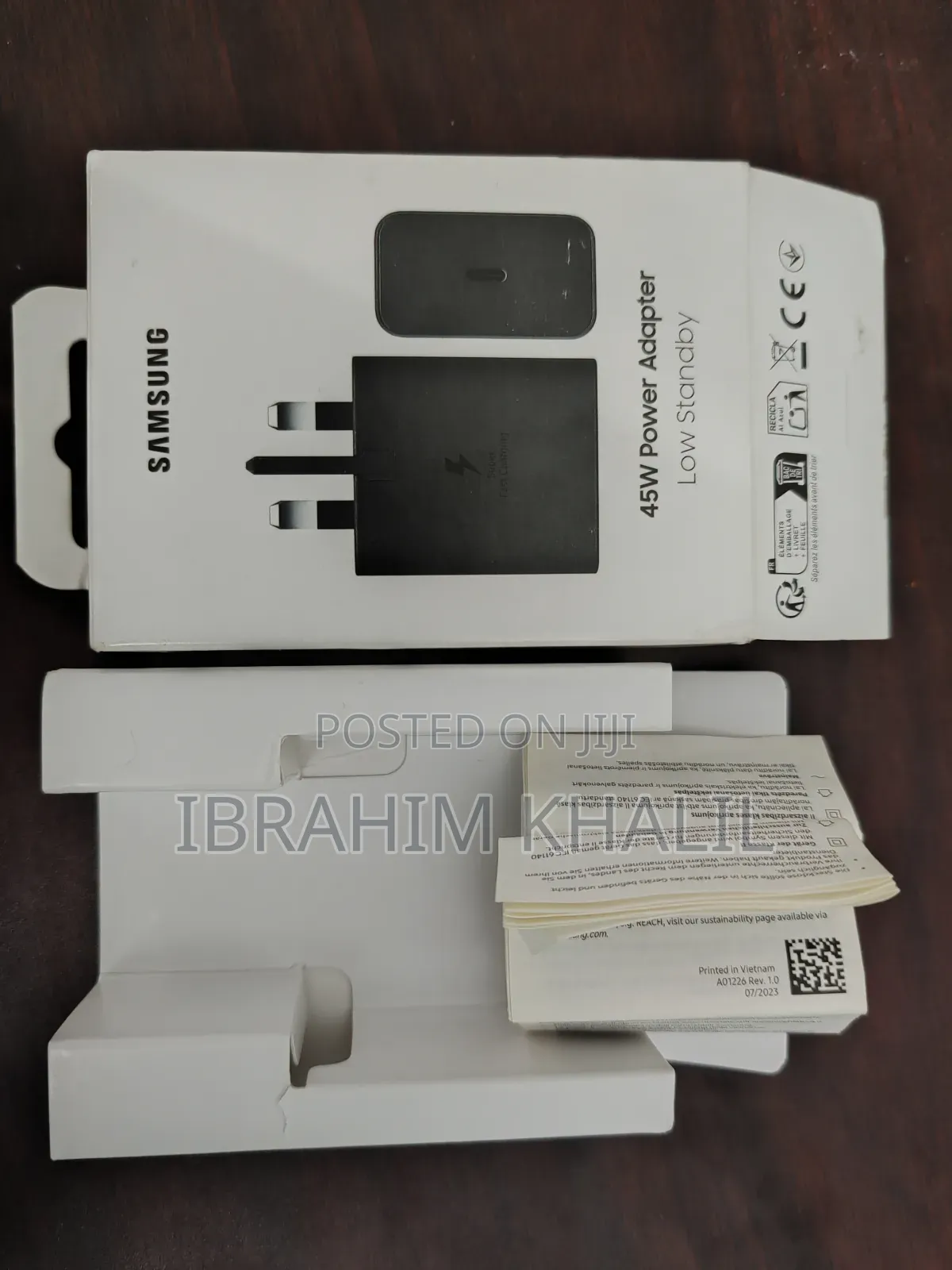 Samsung 45w Original Power Adaptor