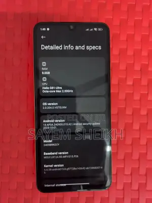 Xiaomi Redmi 14C 256 GB Red