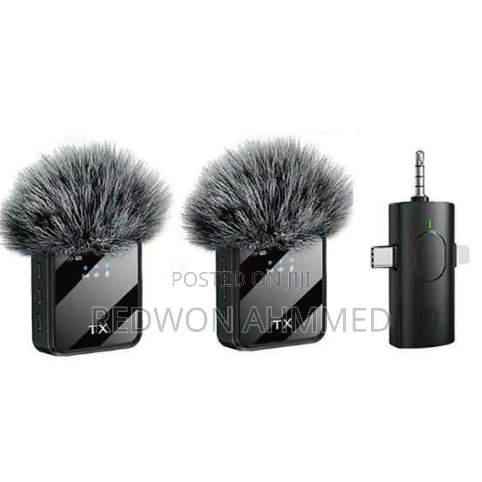 F11-2 Collar Wireless Microphone iPhone/Android Type C Supported 99%