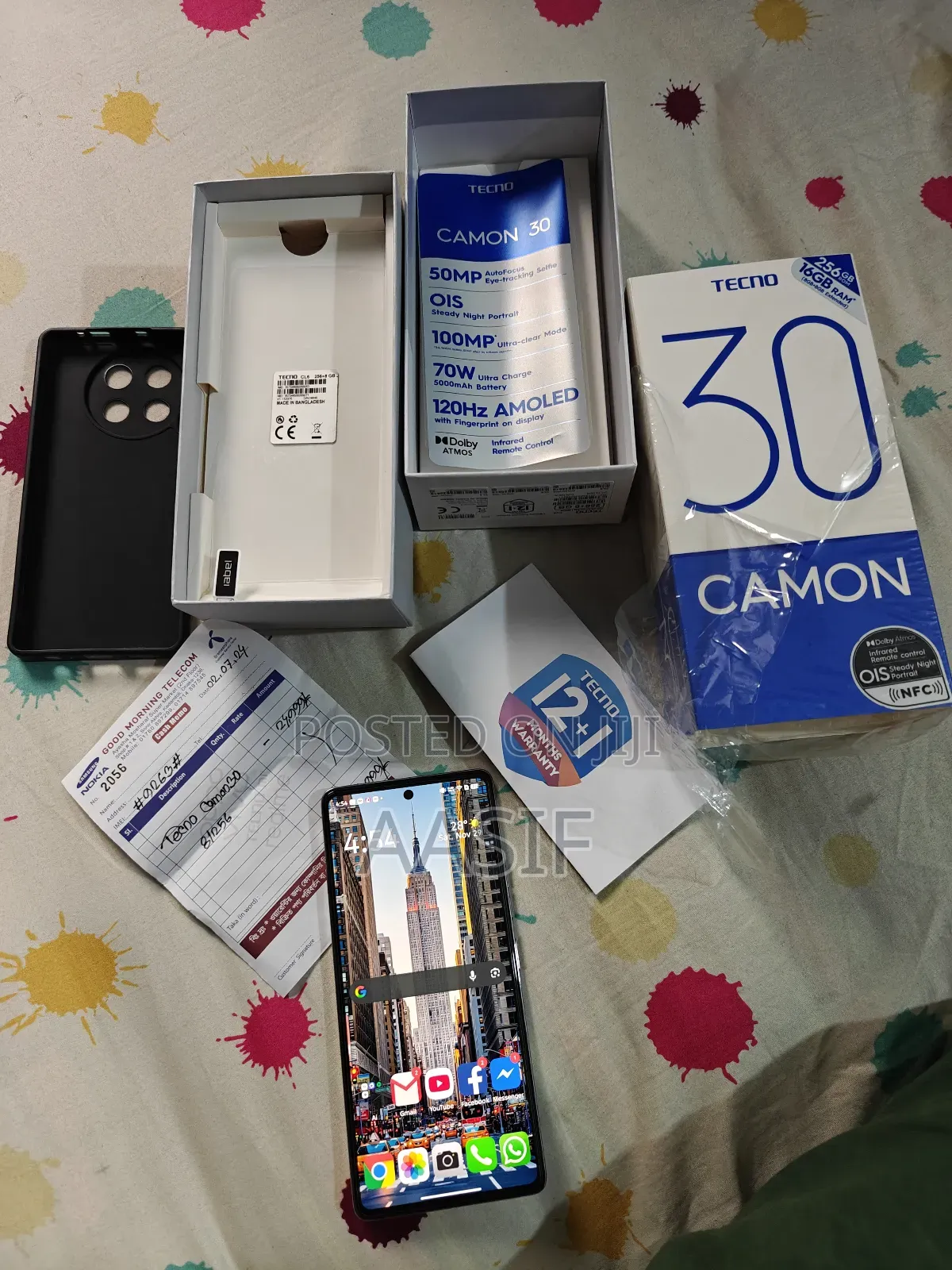 Tecno Camon 30 256 GB White