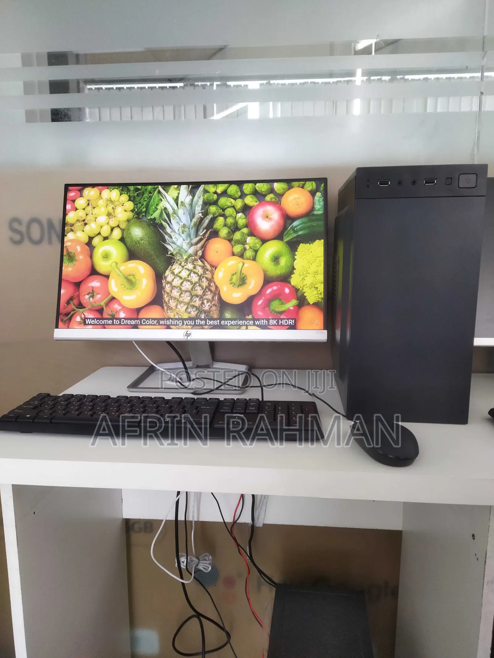 Desktop Computer HP 8GB Intel Core I7 SSD 128GB