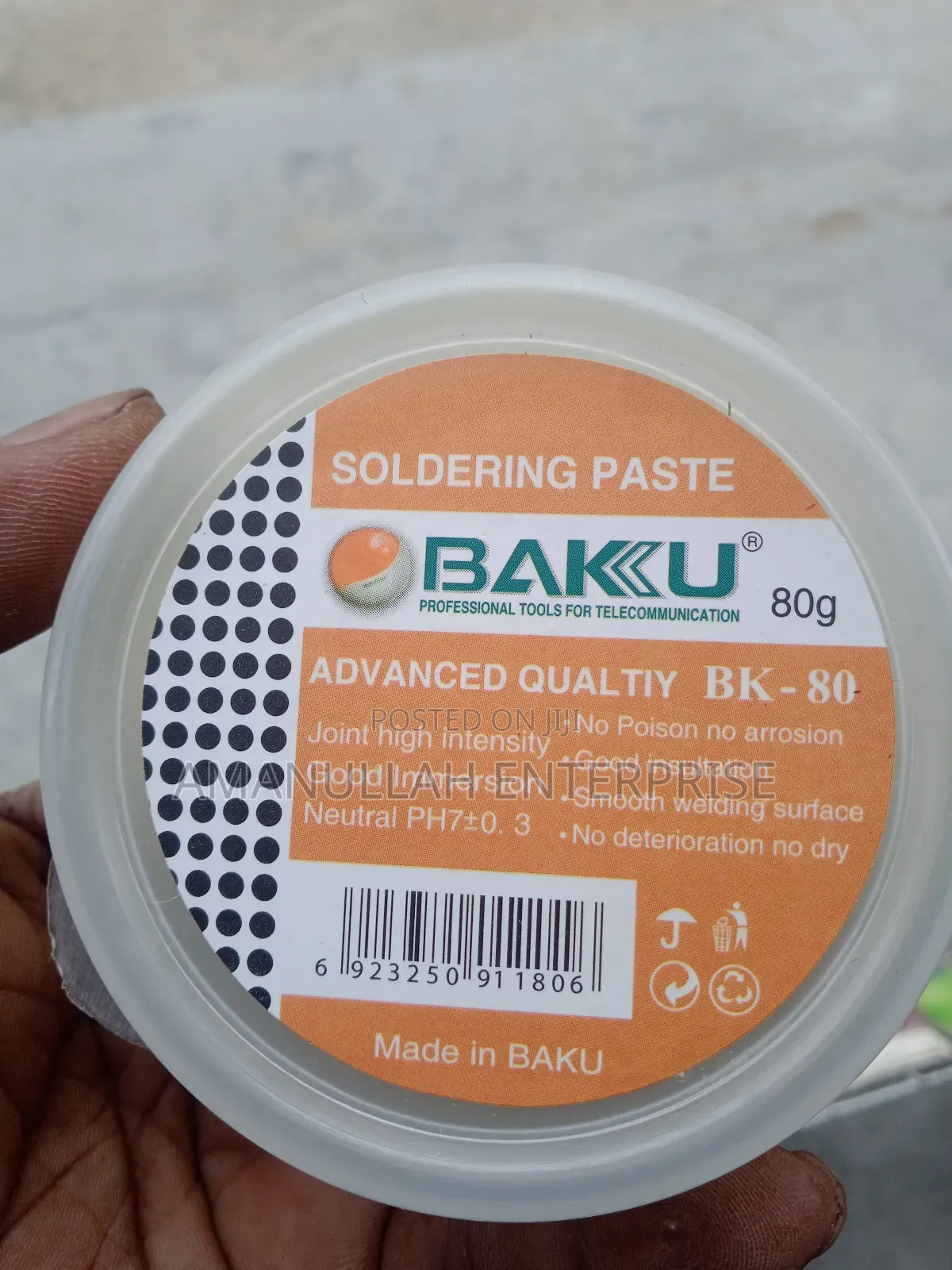 Soldering Paste, Used as a Flux for General-Purpose Soldering.
