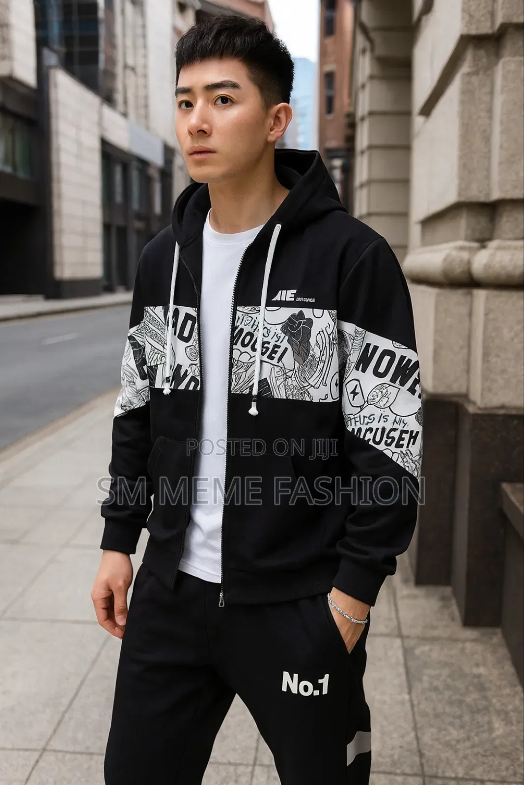 Hoodie and Trouser Combo Set
