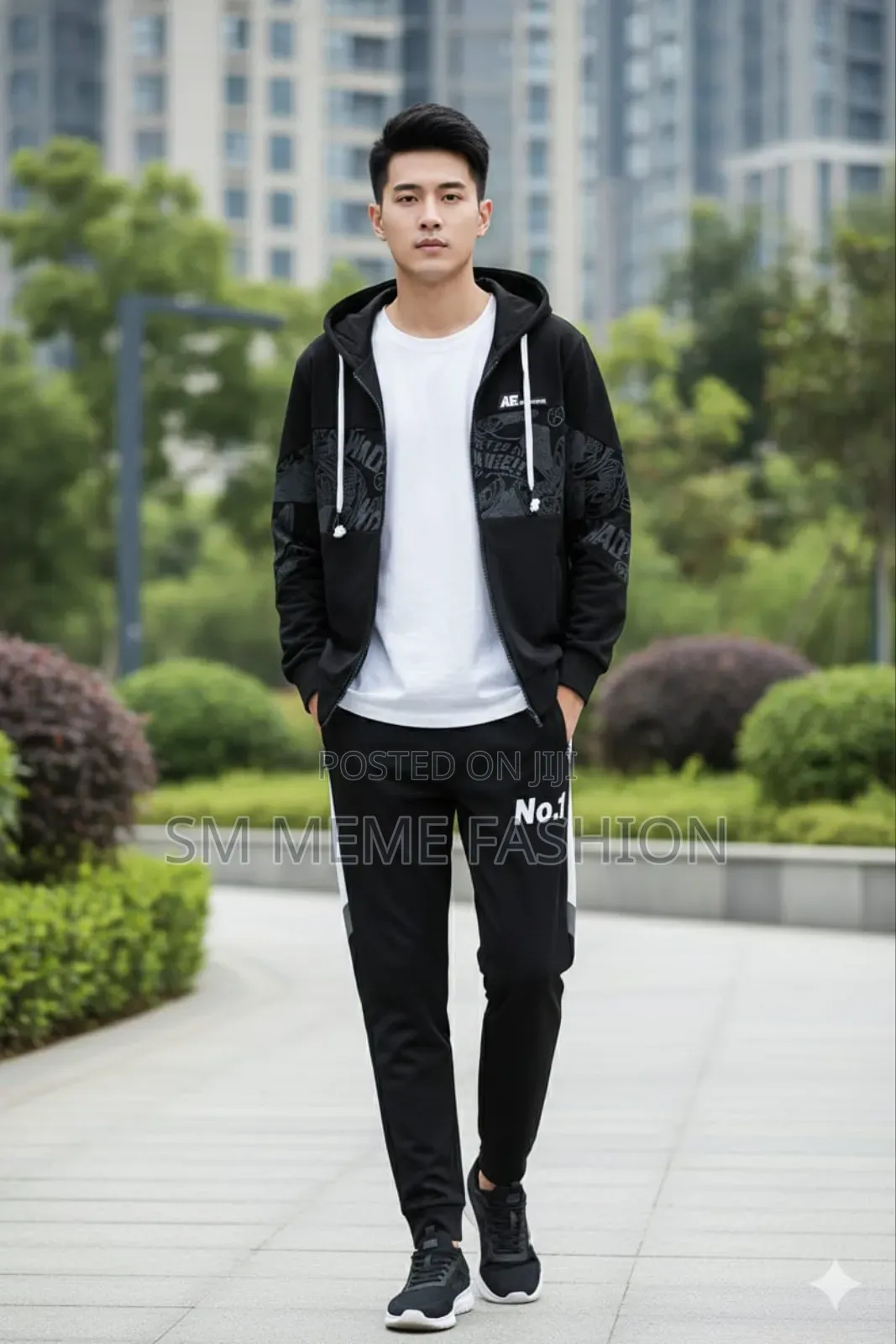Hoodie and Trouser Combo Set