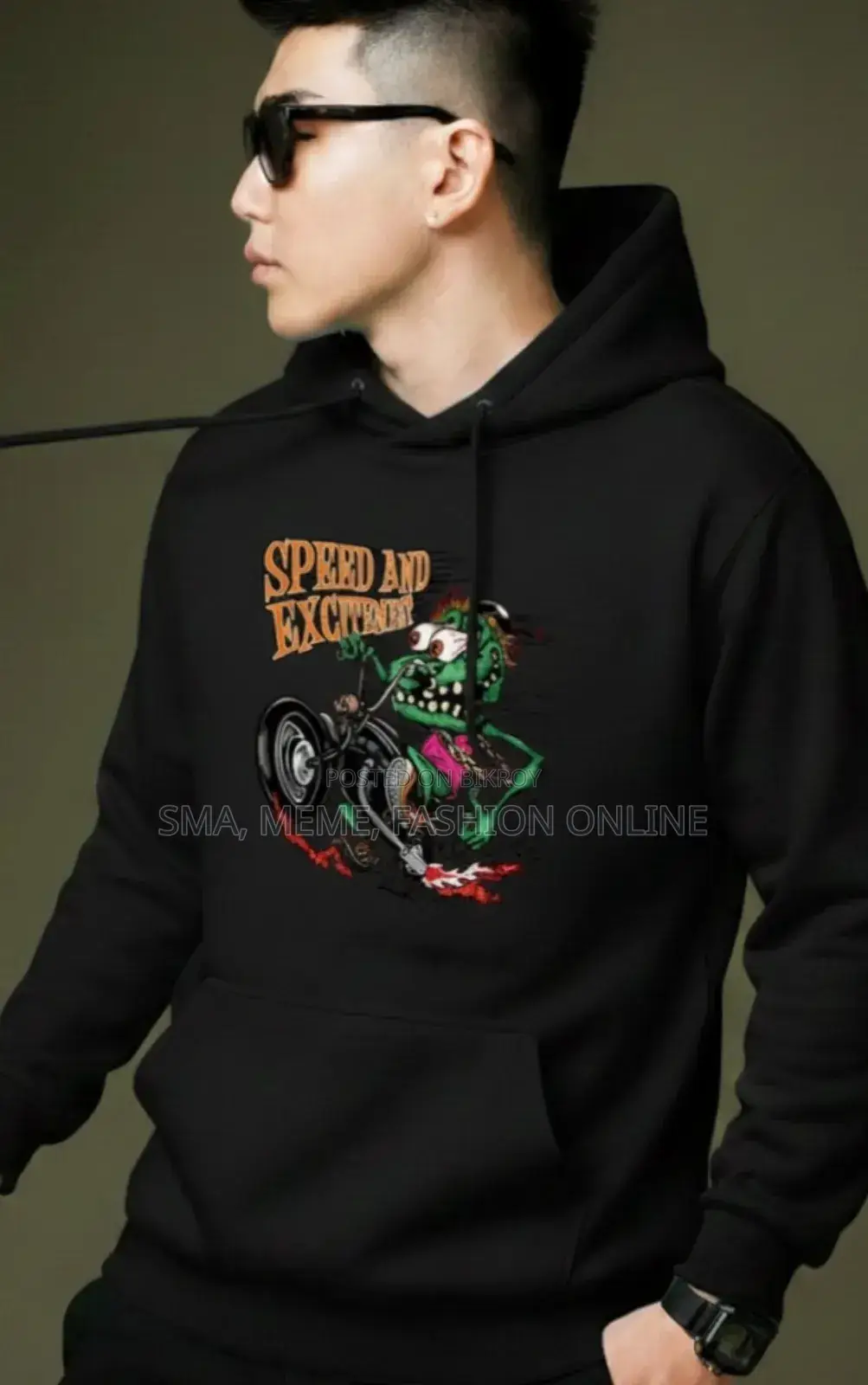 Drop Shoulder Hoodie for Men and Women