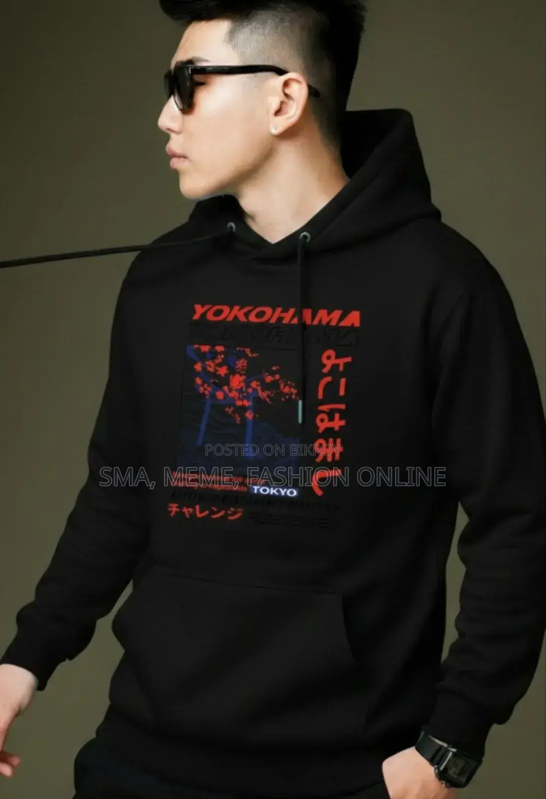 Drop Shoulder Hoodie for Men and Women