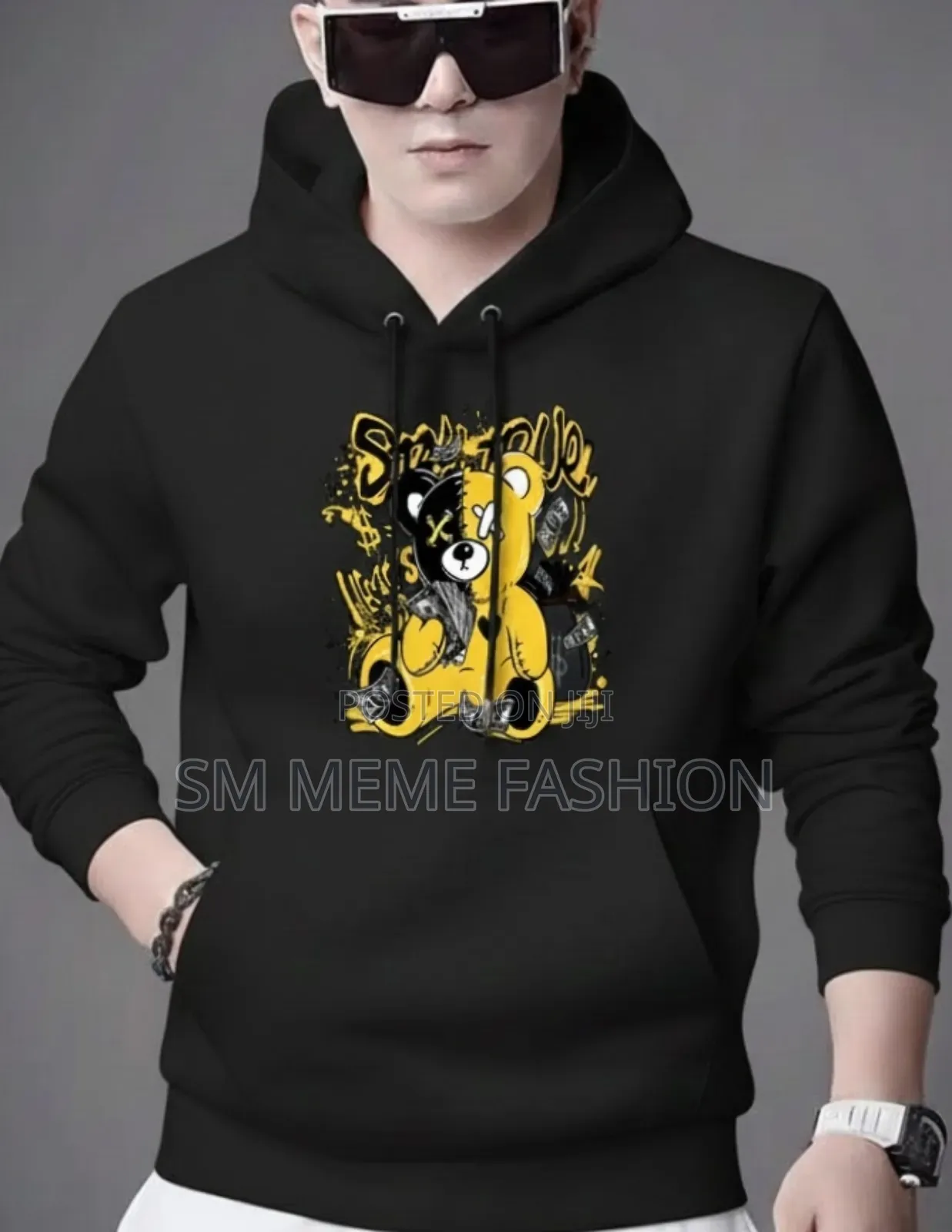Drop Shoulder Hoodie for Men and Women