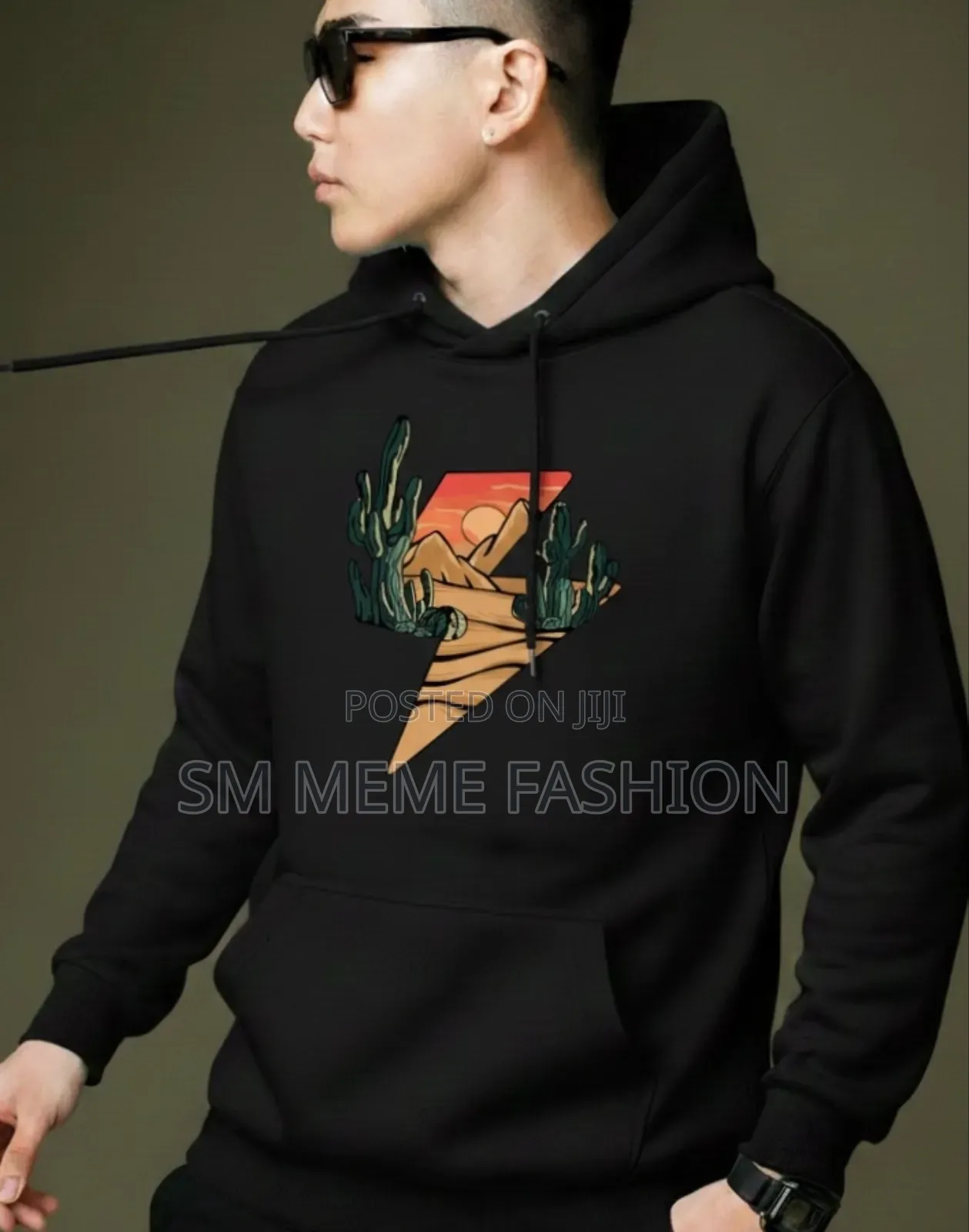 Drop Shoulder Hoodie for Men and Women