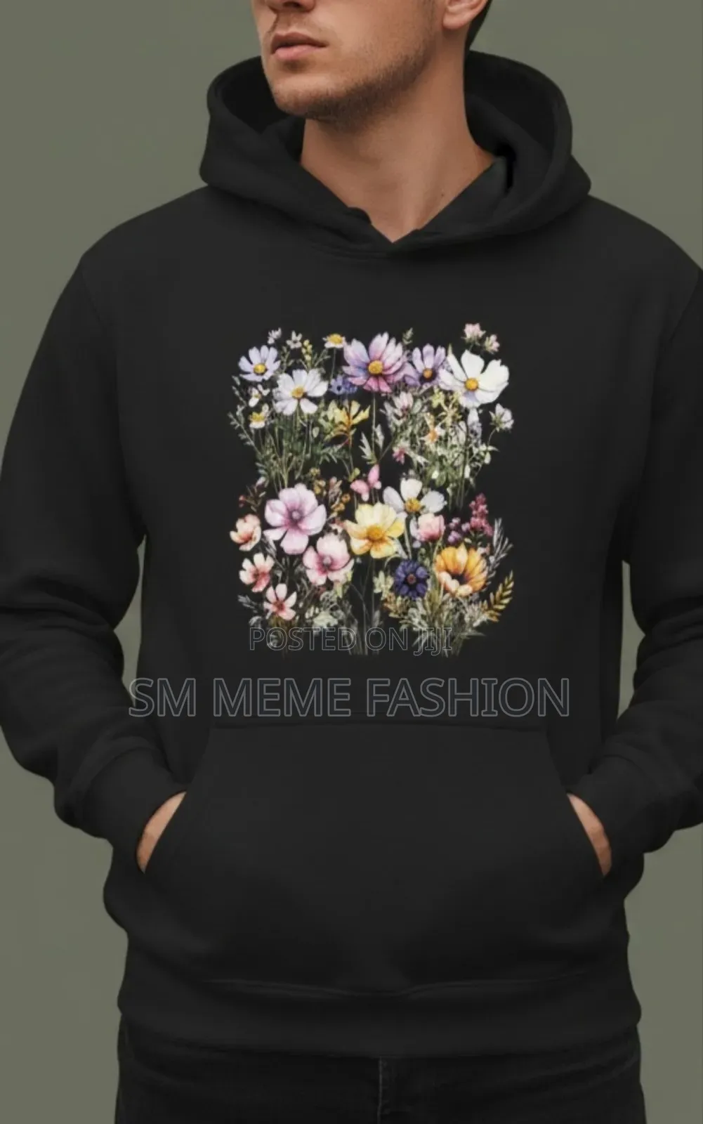 Drop Shoulder Hoodie for Men and Women