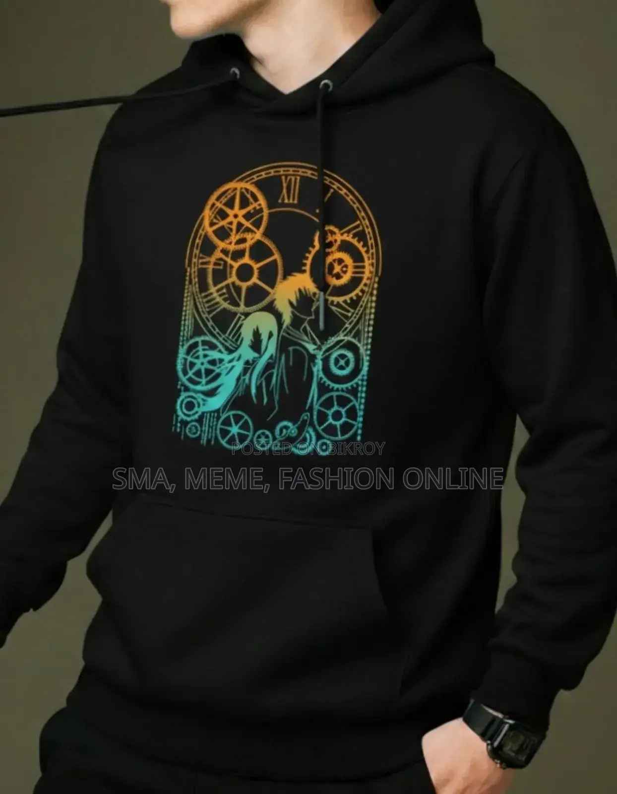 Drop Shoulder Hoodie for Men and Women