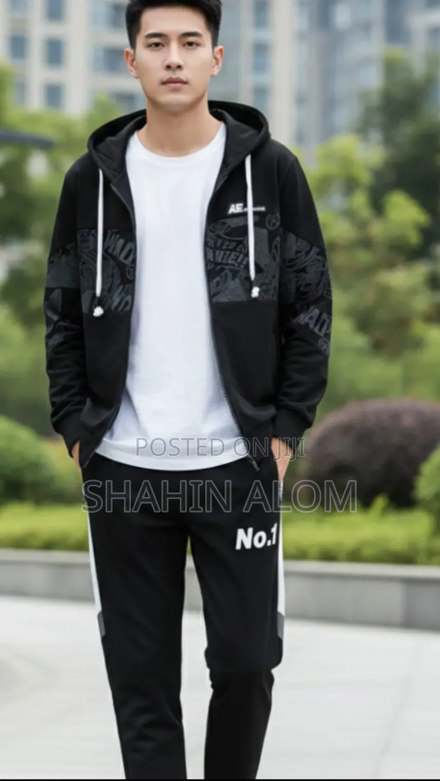 Hoodie and Trouser Combo Set