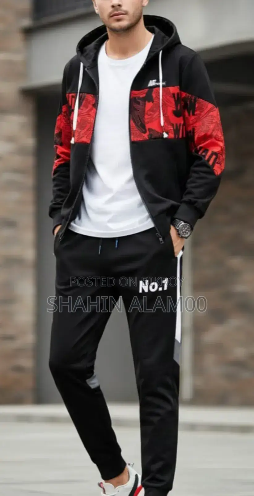 Hoodie and Trouser Combo Set