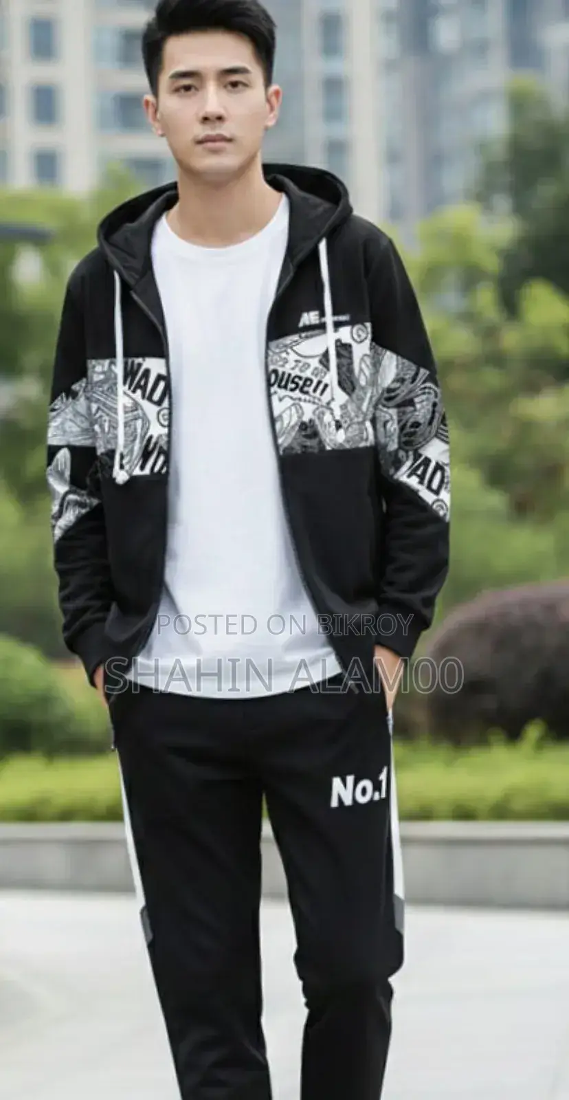Hoodie and Trouser Combo Set