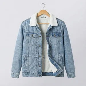 Photo - Denim Sherpa Lined Jacket