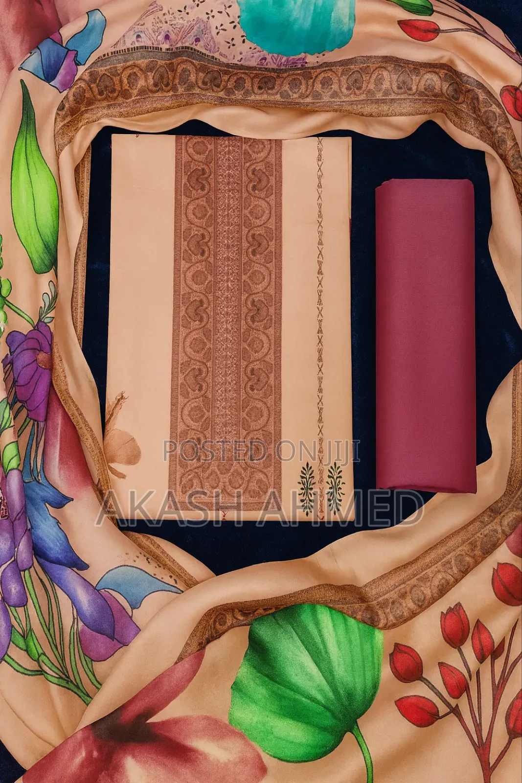 অরিজিনাল সুতি থ্রি পিস