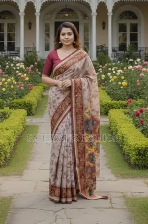 প্রিমিয়াম টাঙ্গাইল সিল্ক বুটিক শাড়ি r