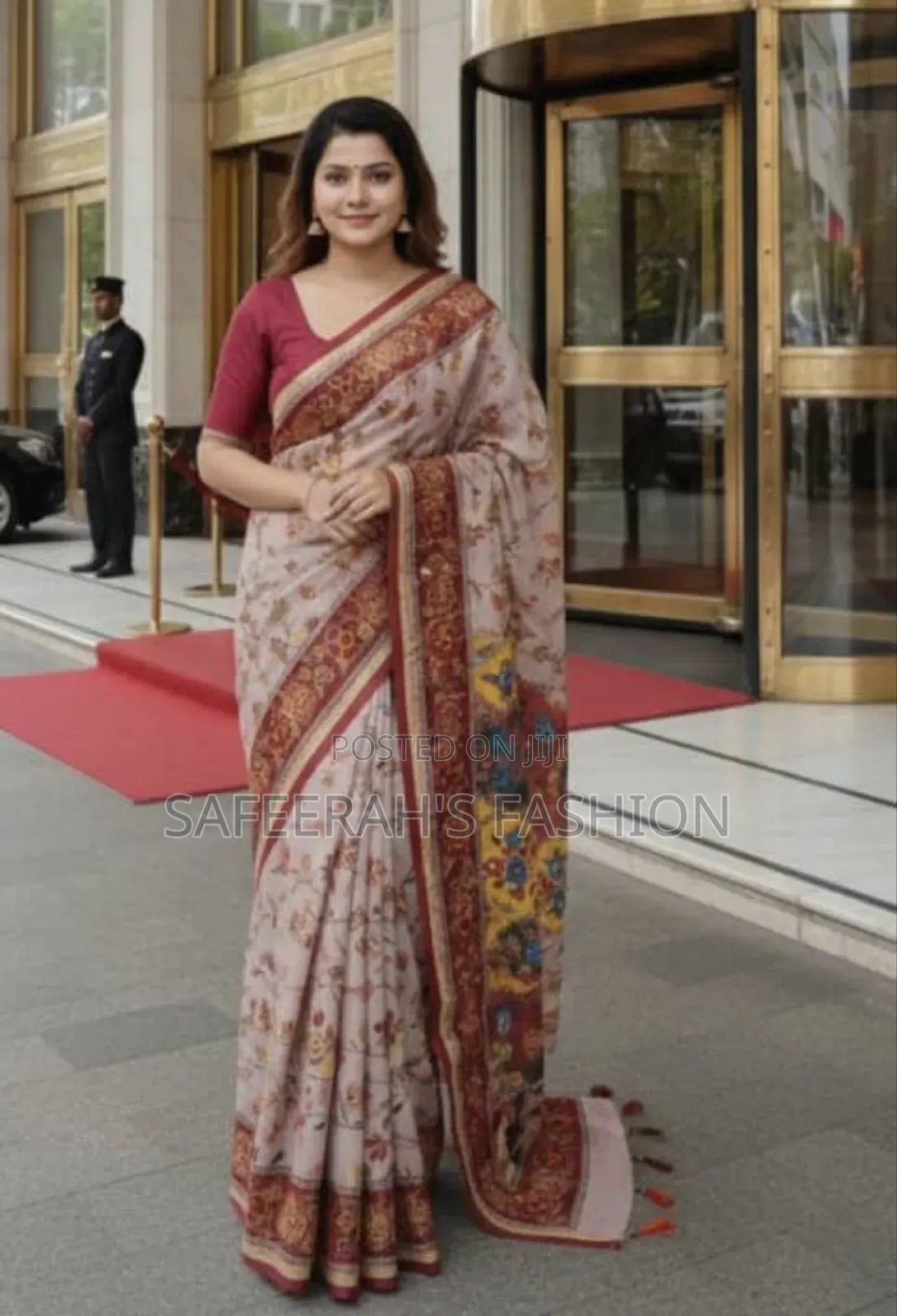 প্রিমিয়াম টাঙ্গাইল সিল্ক বুটিক শাড়ি r