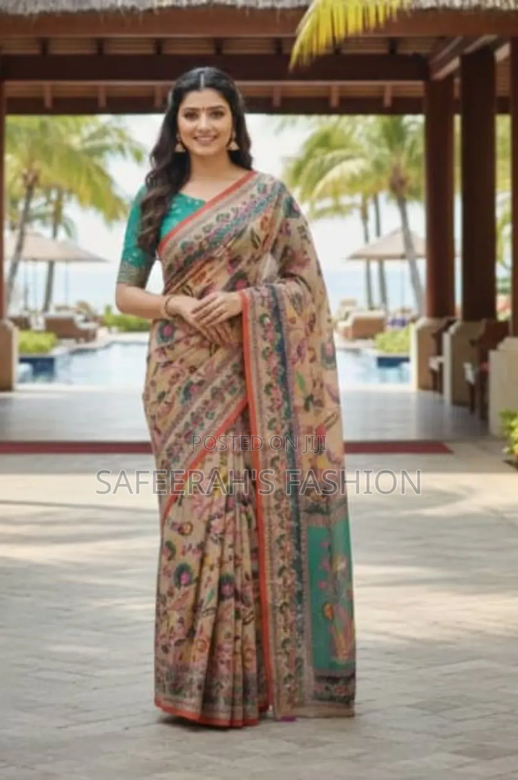 প্রিমিয়াম টাঙ্গাইল সিল্ক বুটিক শাড়ি r