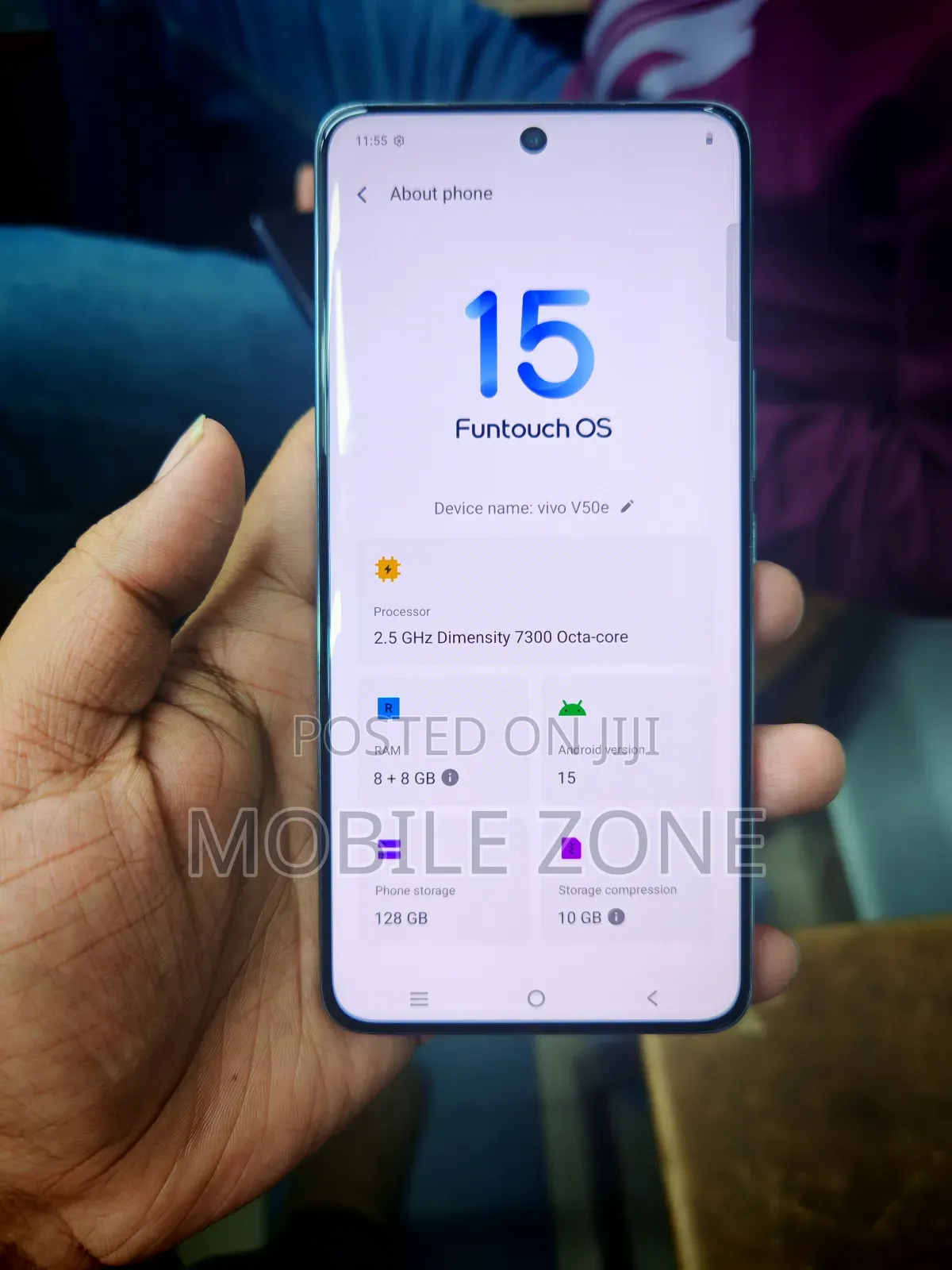 Vivo V50 128 GB White