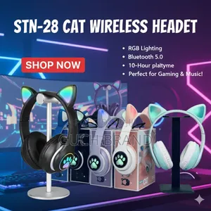 STN-28 Cat Headset: কিউট লাইটিং ক্যাট ইয়ার ডিজাইন
