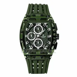 Naviforce Nf7105 Sports Waterproof Quartz Chronograph Watch.