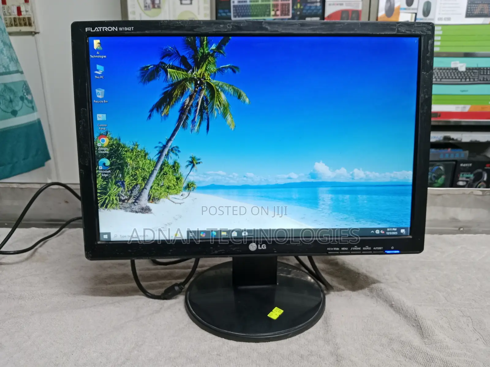 Lg W1942t-Bf – 19′′ Wide Led Hd Plus Monitor | Full Fresh