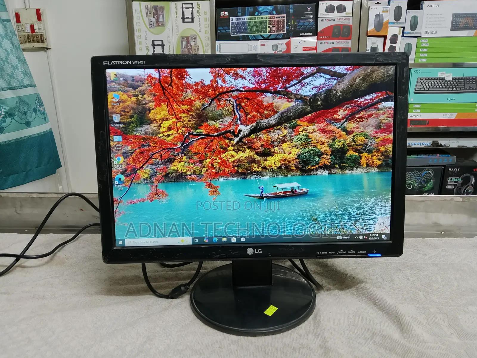 Lg W1942t-Bf – 19′′ Wide Led Hd Plus Monitor | Full Fresh