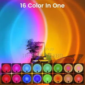 Sunset Projection Lamp – Aesthetic Room Light for Photoshoot