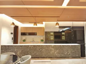 3bdrm Apartment in Semi Furbished Flat for Rent