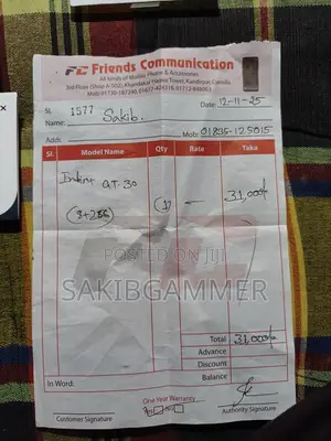 New Infinix GT 20 Pro 12 GB Gray