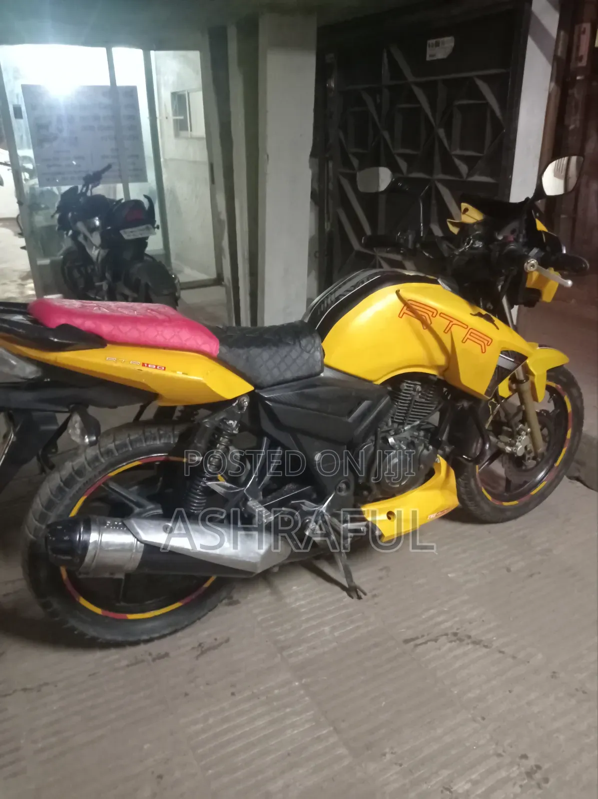 TVS 2018 Yellow