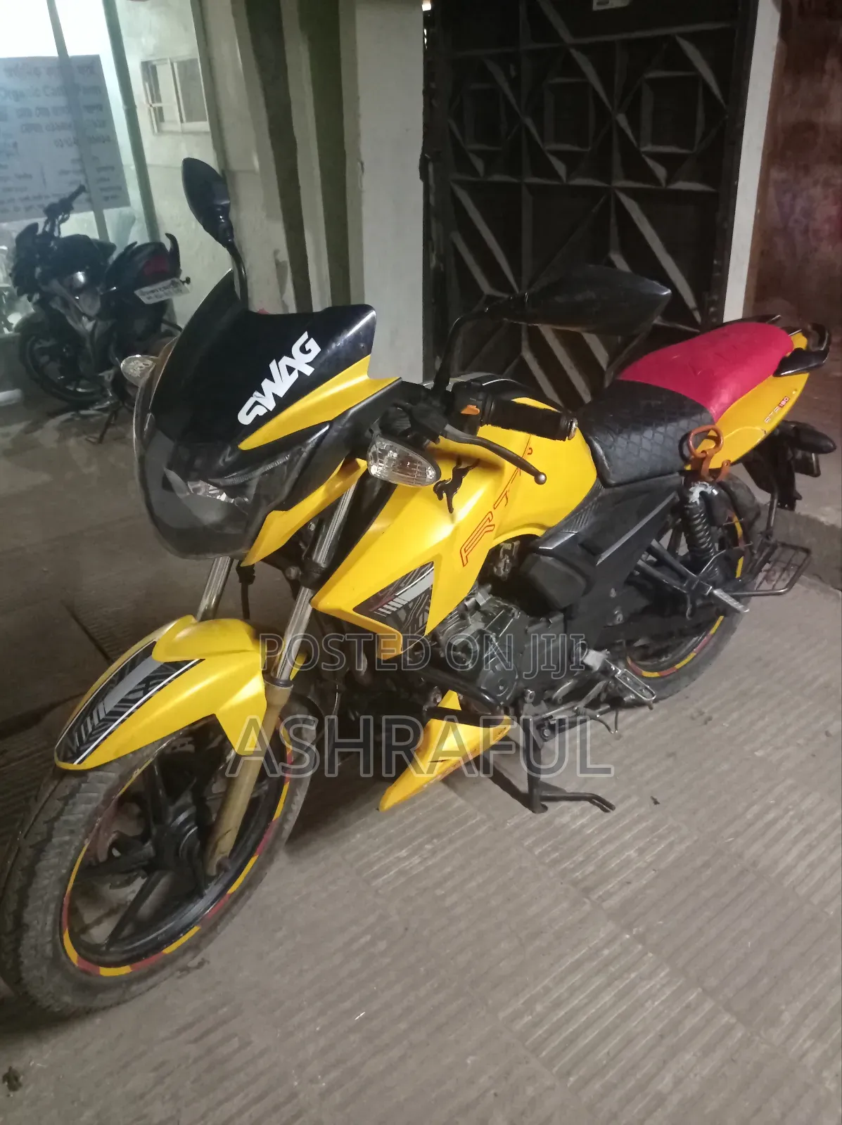 TVS 2018 Yellow