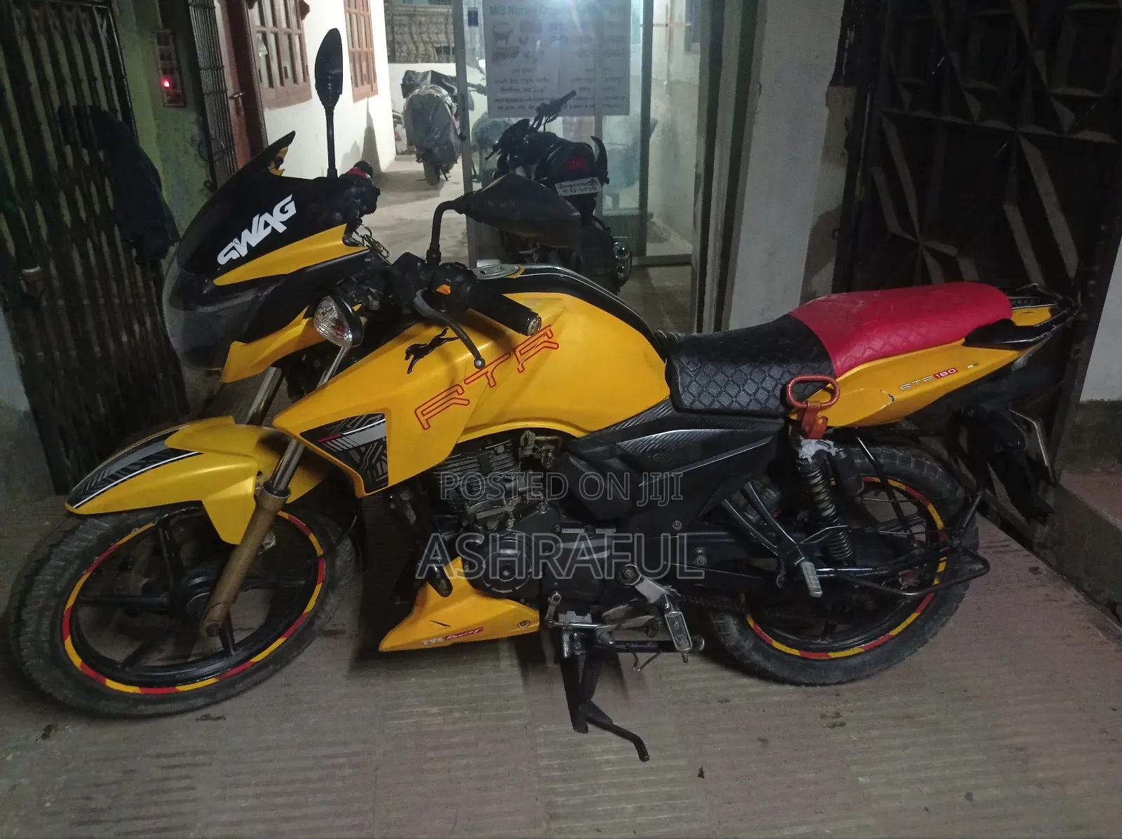 TVS 2018 Yellow
