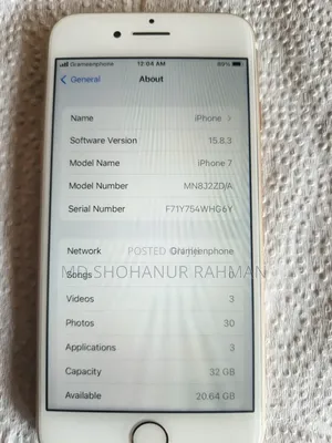 Apple iPhone 7 32 GB Gold