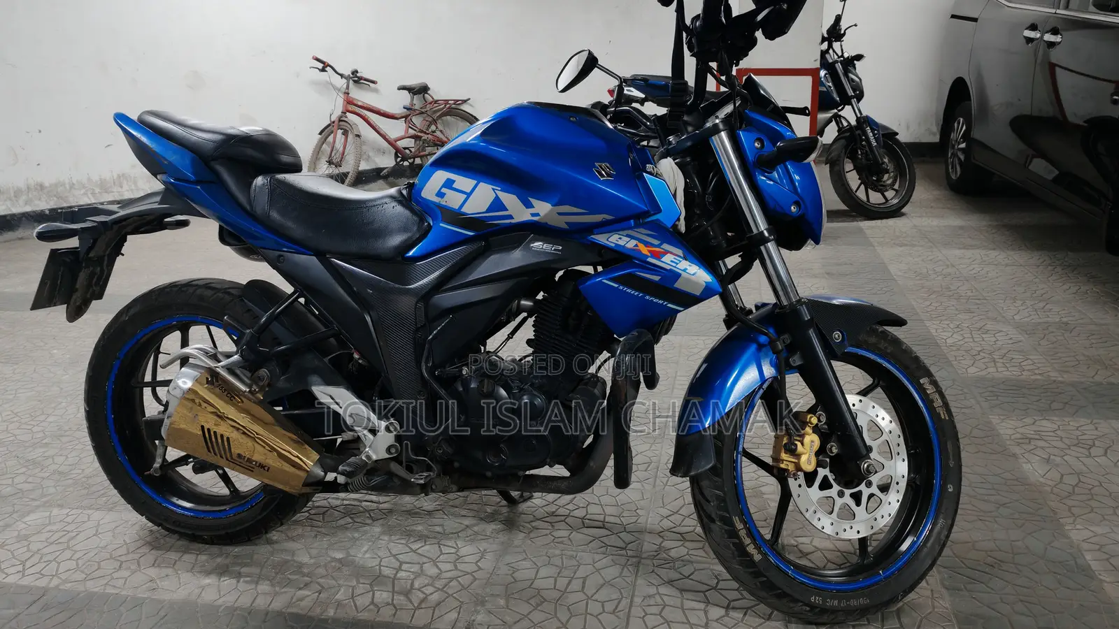 Suzuki Bike 2018 Blue