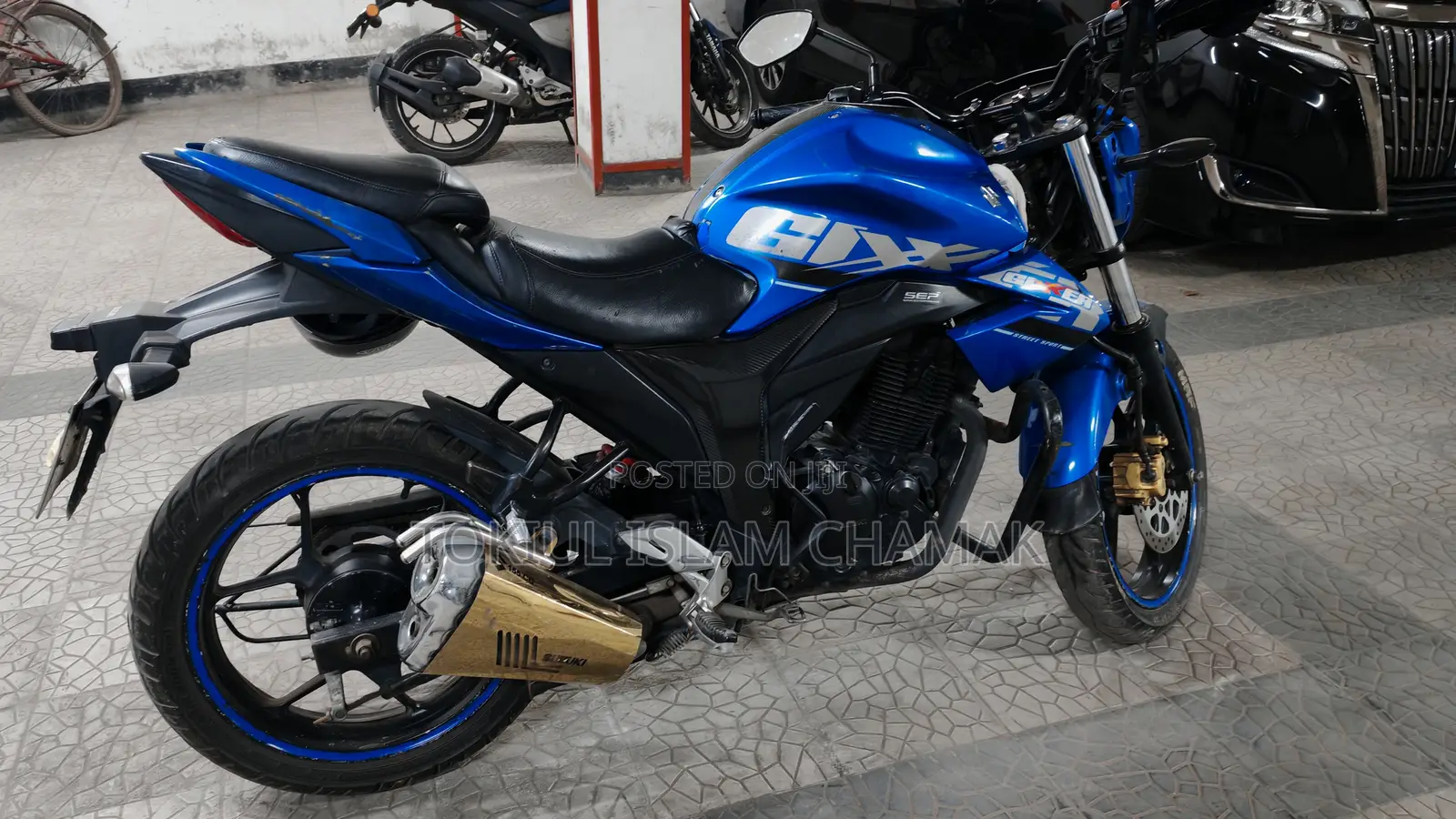 Suzuki Bike 2018 Blue