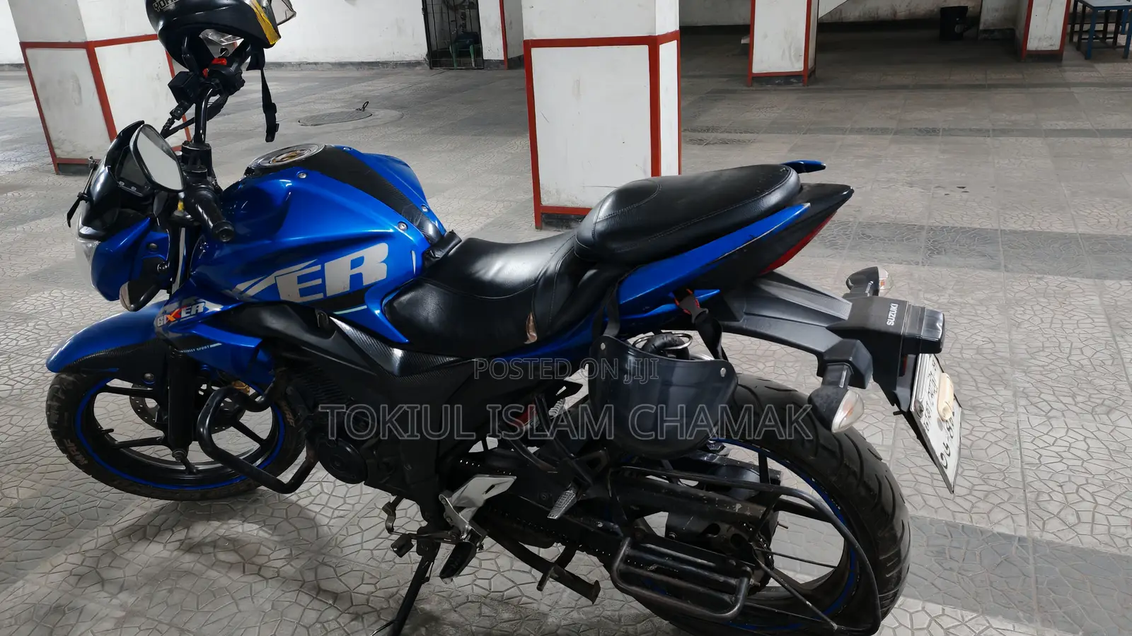 Suzuki Bike 2018 Blue