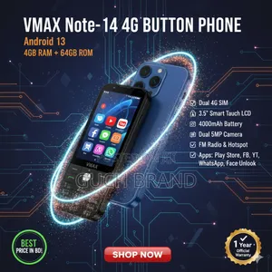 New Mobile Phone 64 GB Black