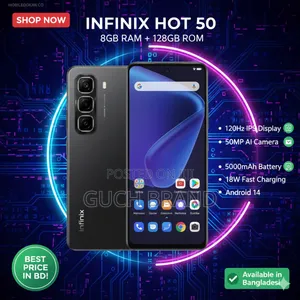 Photo - New Infinix Hot 50 128 GB Blue
