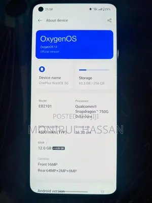 Photo - OnePlus Nord CE 5G 256 GB Black