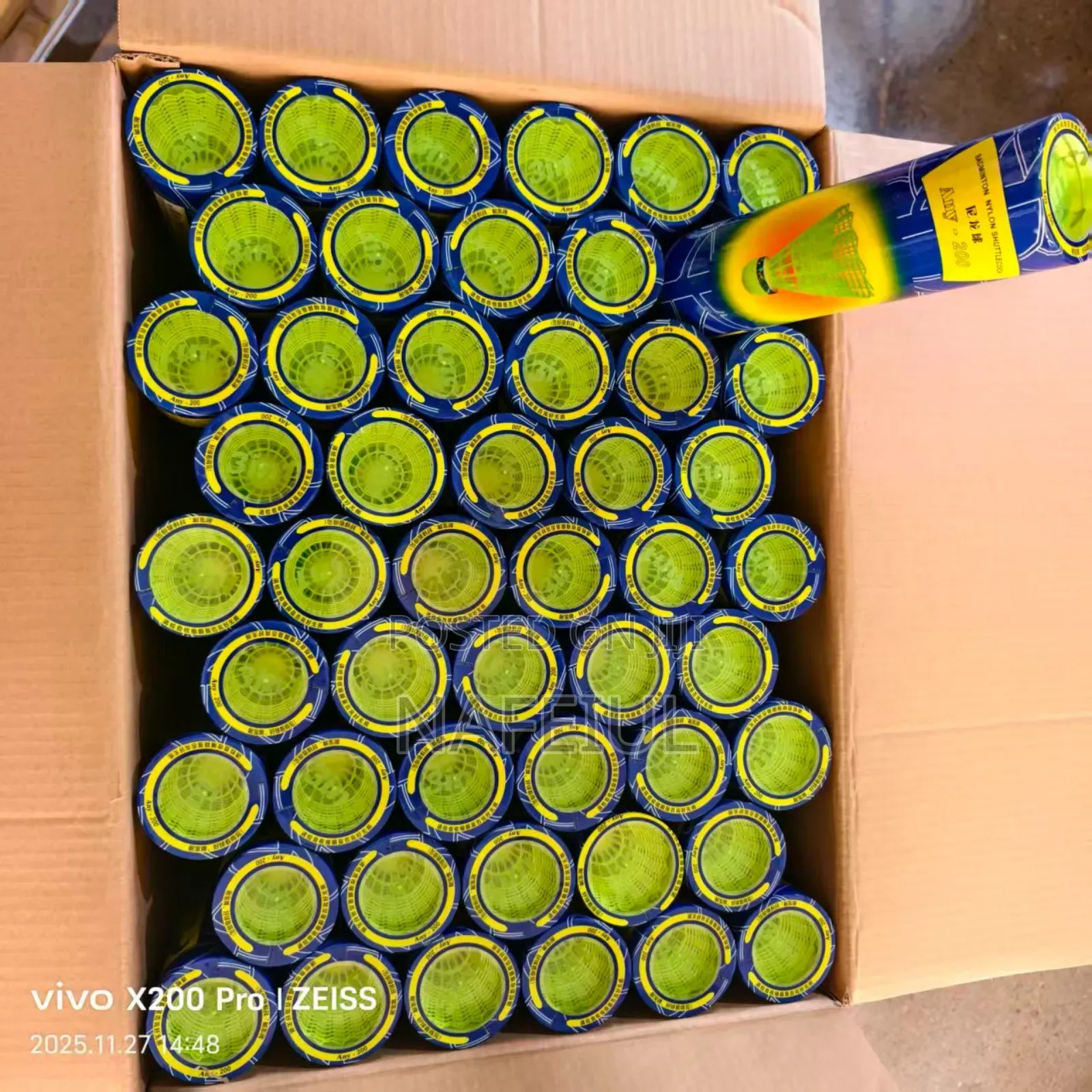 Badminton Feather Shuttlecock - Any 200 Best Quality ব্যাডমিন্টন ফেদার