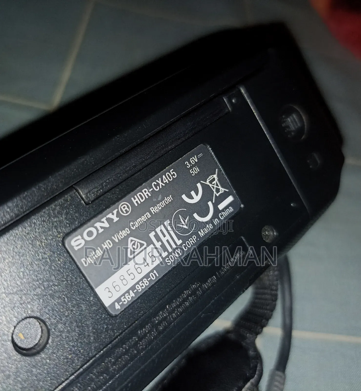 Sony HDR-Cx405 Hd Digital Camera