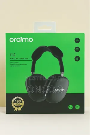 Photo - Oraimo I12 Wireless Headset /Premium Sound Comfortable Design