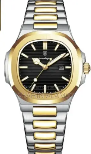 Poedagar 789 Luxury Square Watch for Men Waterproof Luminous Date