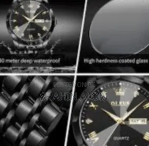 Butter Fly Lock Olevs 9931g New Exclusive Design Quartz Watch for Men