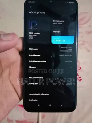 Photo - Xiaomi Redmi Note 8 64 GB Blue