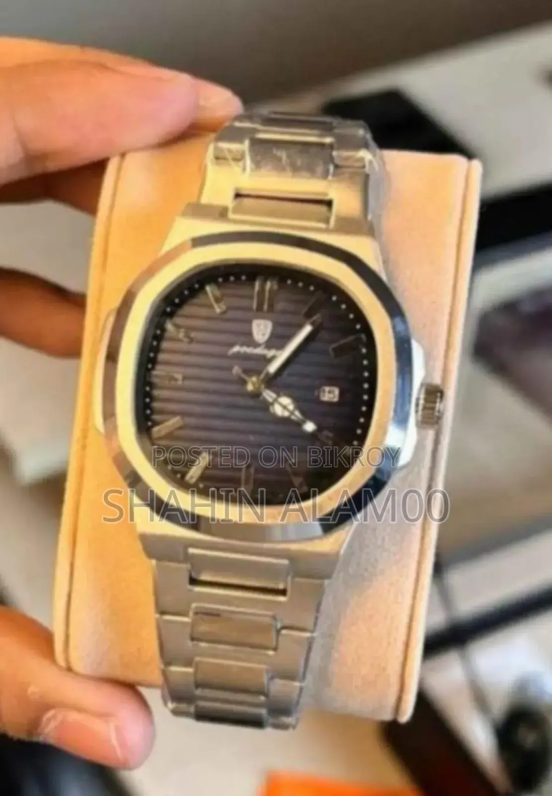 Poedagar 613 Business Quartz Luxury Stainless Steel Luminous